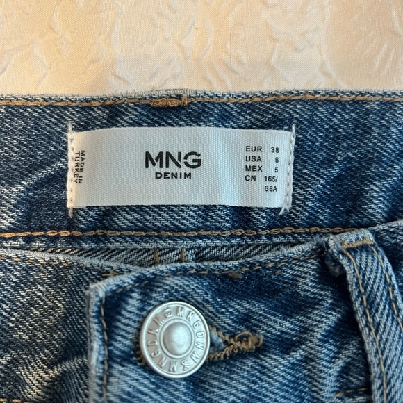 NWT Mango Ombré Look Relaxed Fit Jeans - Picture 8 of 12